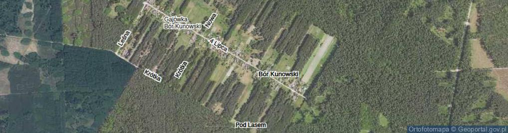 Zdjęcie satelitarne 4 Lipca ul.